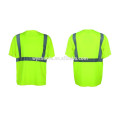 Camisas de alta visibilidad ropa al por mayor, reflectante de seguridad conforme a EN ISO 20471 Clase 2